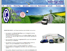 Tablet Screenshot of bearn-frigo-route.com
